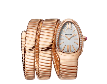 Bvlgari Serpenti Tubogas Or Rose Serti