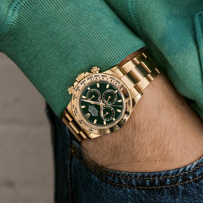 COSMOGRAPH DAYTONA Jaune/Vert