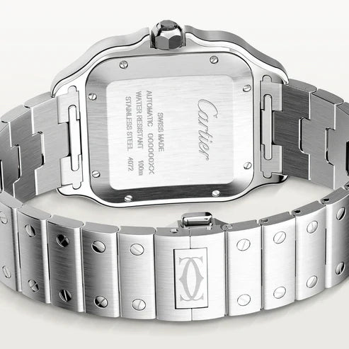 Cartier Santos 4072 Large ADLC Grey - New Unworn with stickers - Full Set