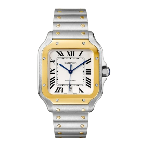 CARTIER SANTOS ACIER AUTOMATIQUE MONTRE POUR HOMMES W2SA0006
